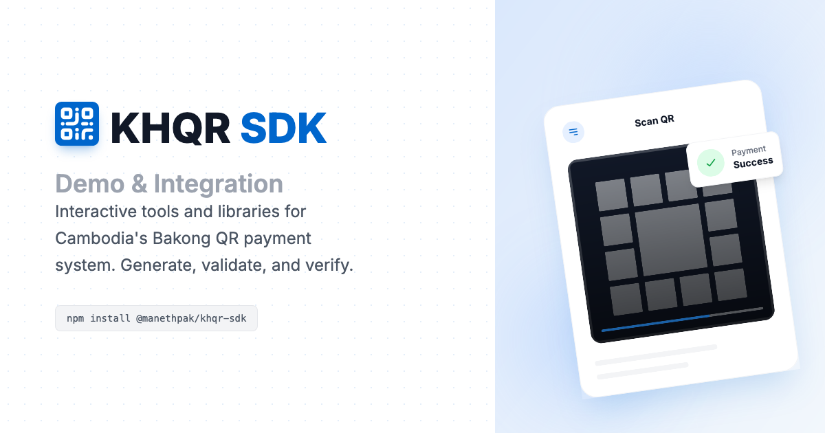 KHQR SDK